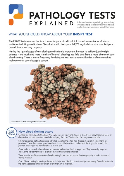 INR (blood clotting)