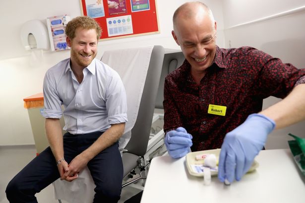Prince Harry raising HIV awareness